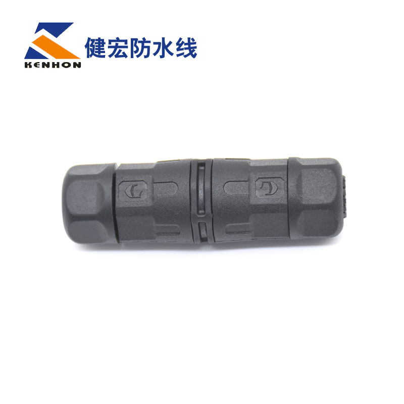 m20 3p電纜防水連接器 線對線插頭